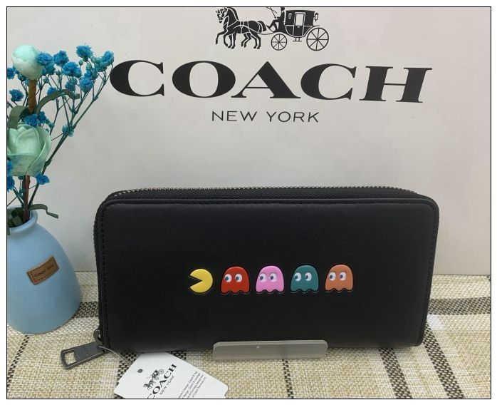 コーチ 長財布 COACH 財布 パックマン コラボ プレゼント 贈り物 ...