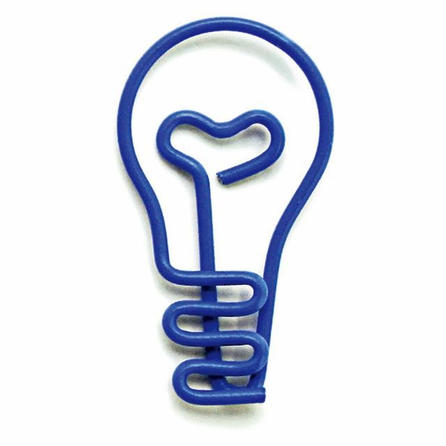 まとめ スリップオン クリップ ゼムクリップ 15p 3色アソート ライトバルブ DMG2804 ×30セット