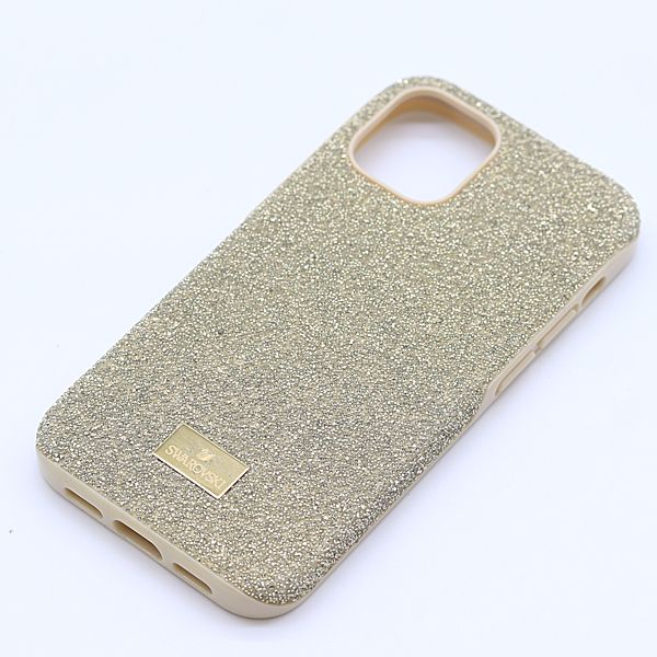 ✨ 新品未使用 スワロフスキー iPhone12 mini ゴールド SWAROVSKI - ➁新品未使用☆美品スワロフスキースマホケース