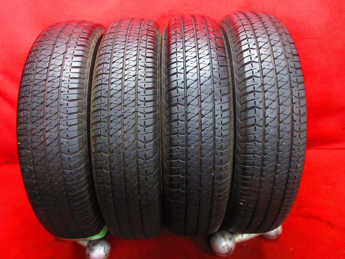 送料無料 タイヤ 4本 175/80R16 ブリジストン DUELER H/T 684II バリ