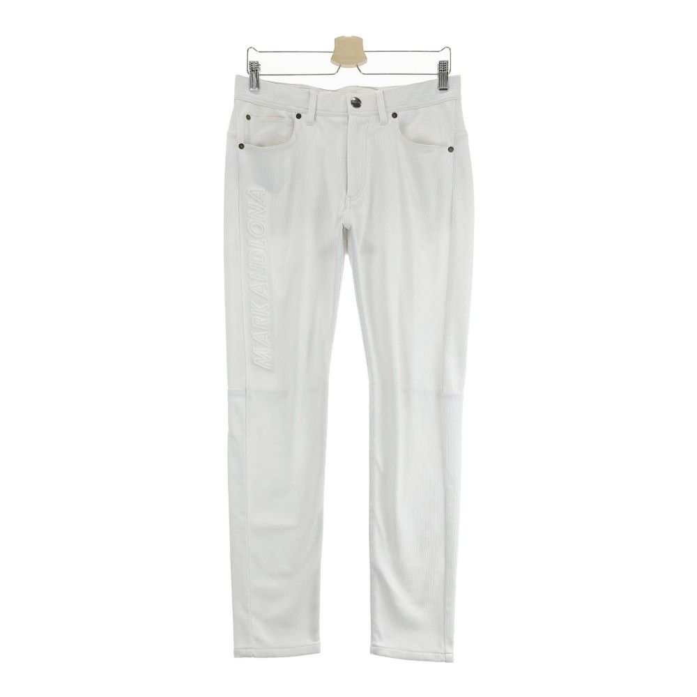 マーク＆ロナ パンツ ホワイト 46 マーク＆ロナ パンツ ホワイト 46