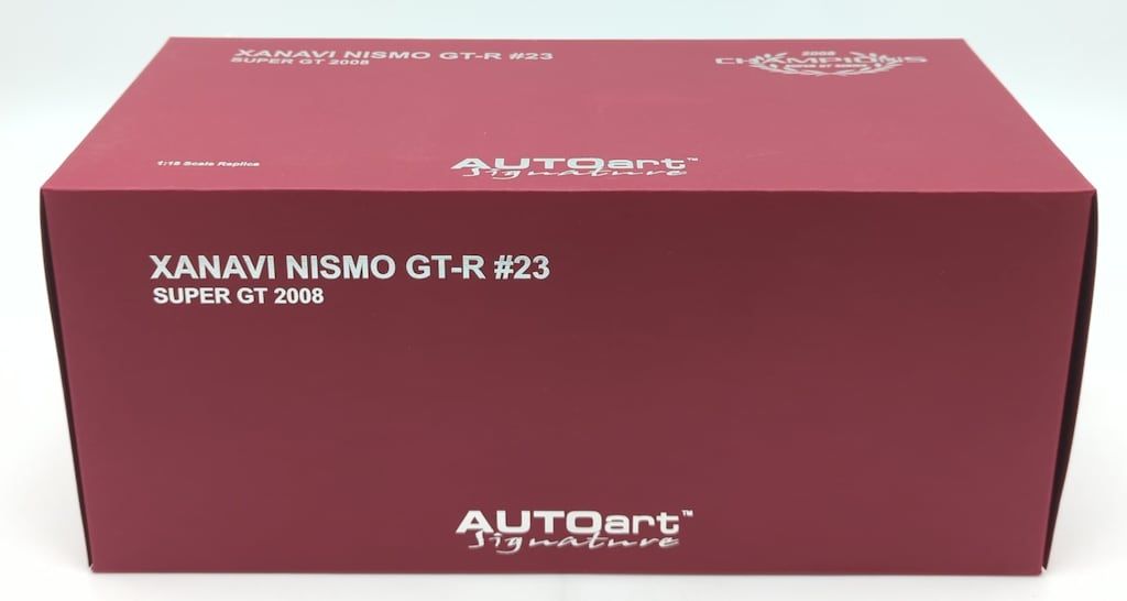 AUTOART 1|18SIGNATURE XANAVI NISMO GT-R 23 SUPER GT 2008 80876