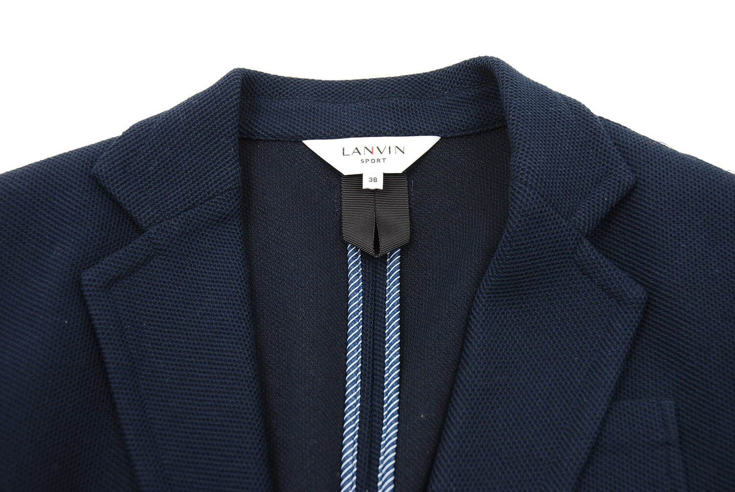 LANVIN - coco 中古 ランバンスポール LANVIN SPORT レディース テーラードジャケット 38(M) ネイビー 紺 LANVIN - coco 中古 ランバンスポール LANVIN SPORT レディース