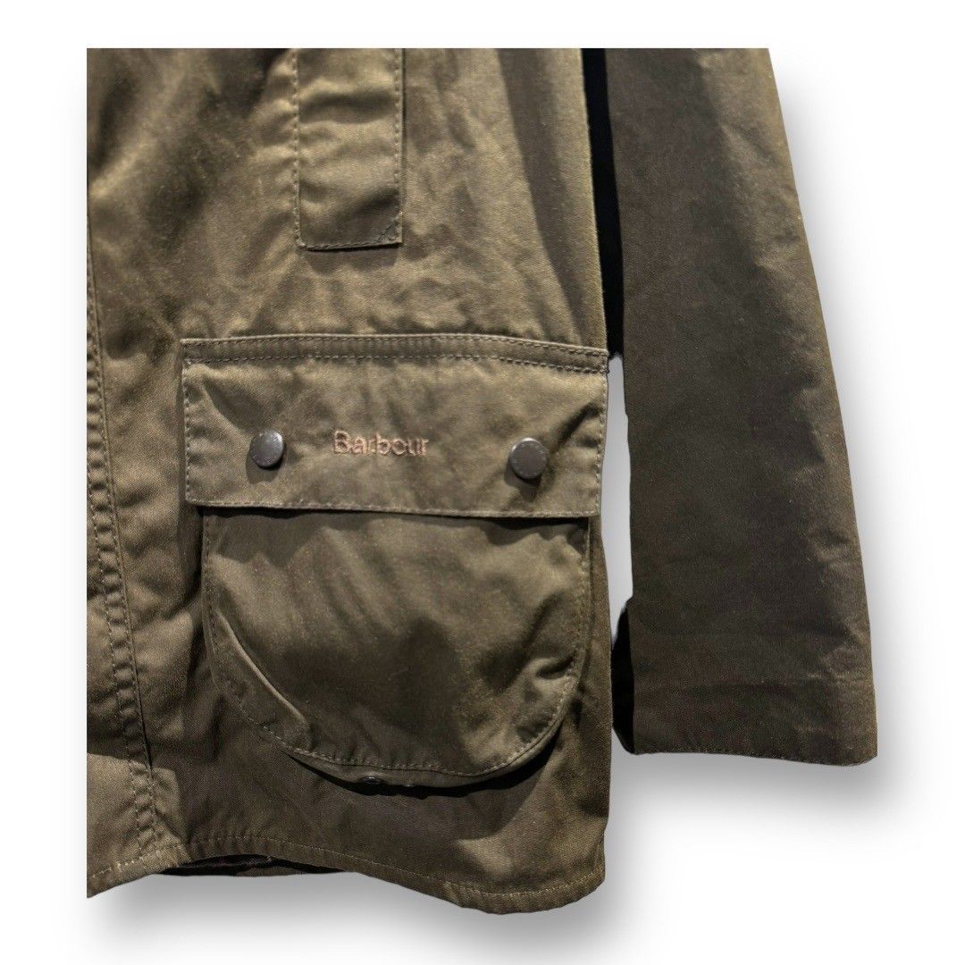 Barbour (バブアー) CLASSIC BEAUFORT WAXED JACKET KIDS XL 