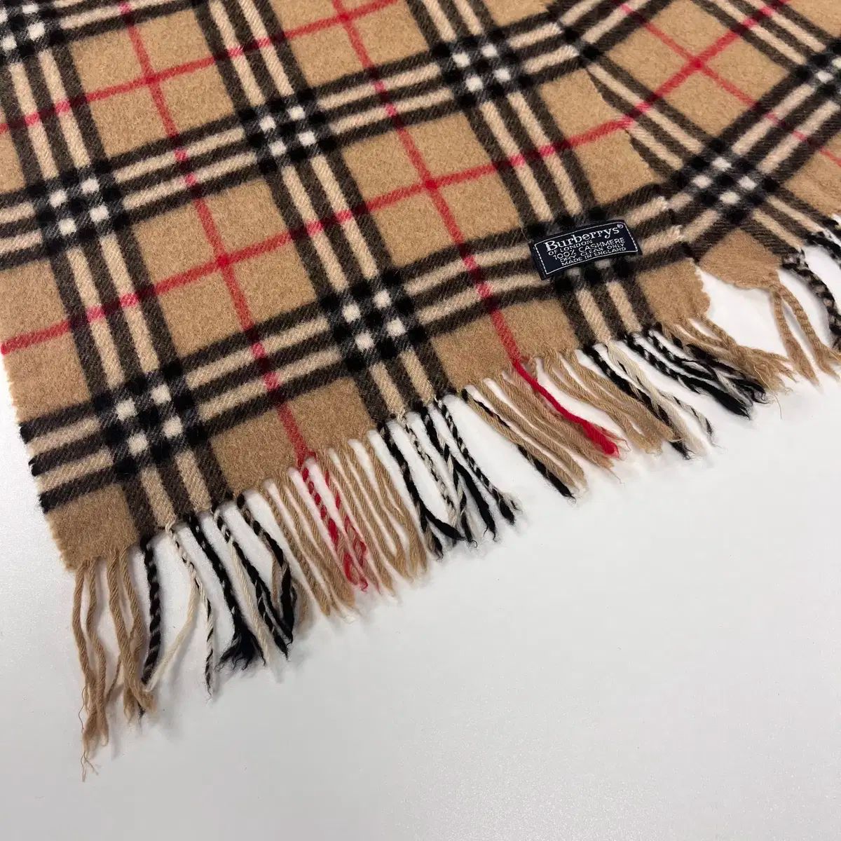 BURBERRY(バーバリー) カシミヤ 100 マフラー - メルカリ