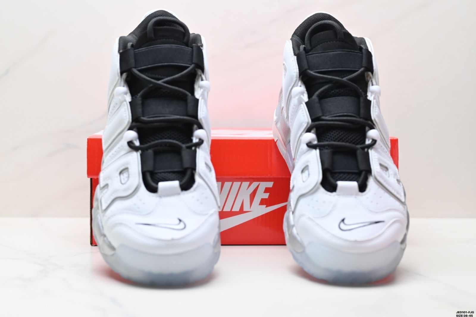 今日 ナイキ Nike WMNS Air More Uptempo GS Barely Green ピッポン初代シリーズのクラシックなハイストリートユニバーサルなレジャースポーツカルチャーバスケットボールシューズ アメリカチームカラー MEDICALDB_JP