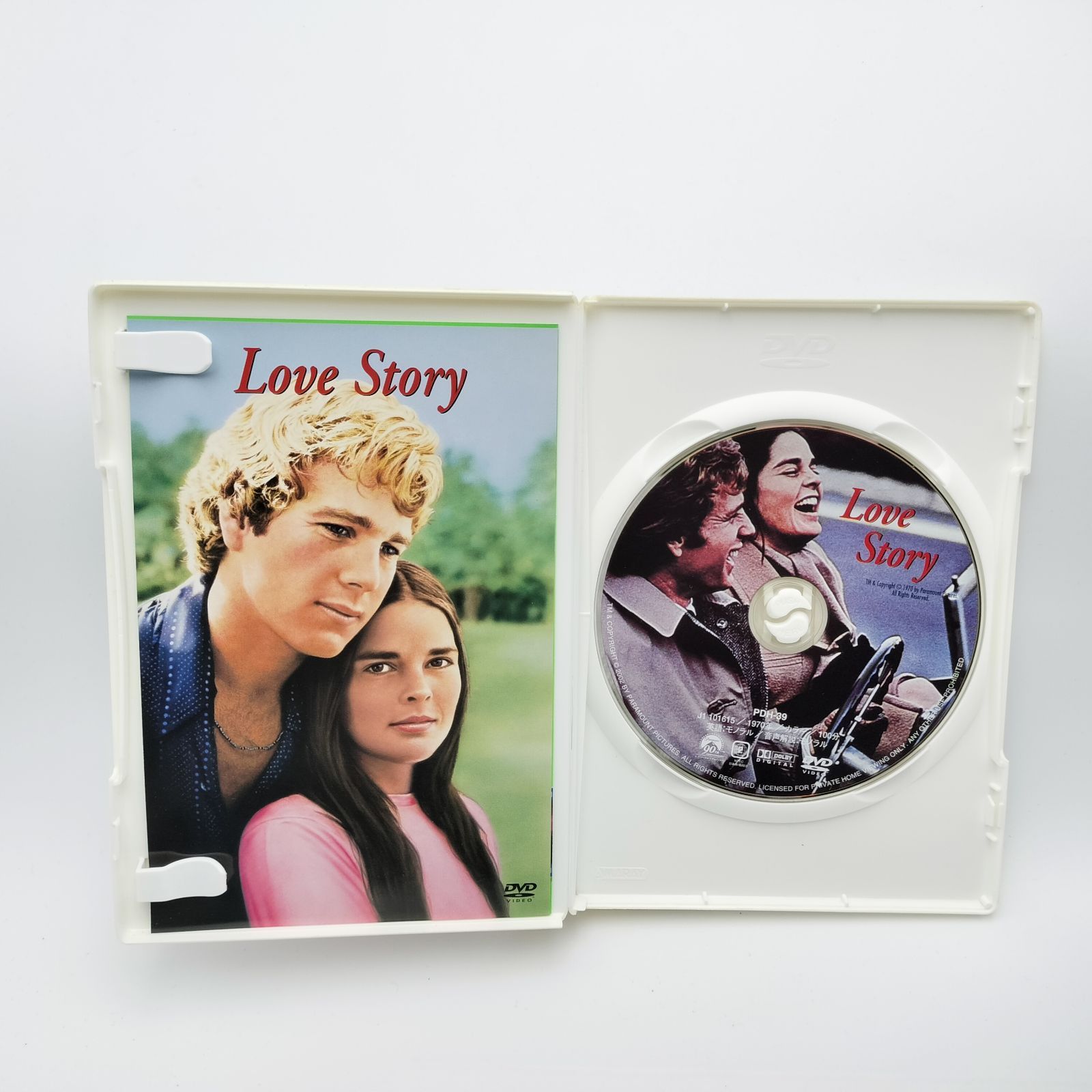 N1223　DVD　洋画　ある愛の詩('70米) Amazon.co.jp: ある愛の詩 [DVD] : アリ・マックグロー