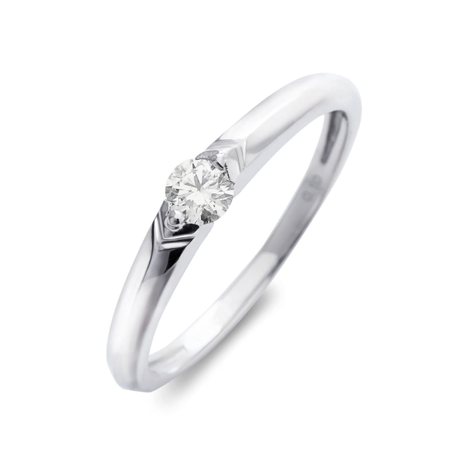 新着商品 永遠の輝き プラチナ 婚約指輪 ダイヤモンド エンゲージリング 一粒石0.1ct UP LEGAN 9号