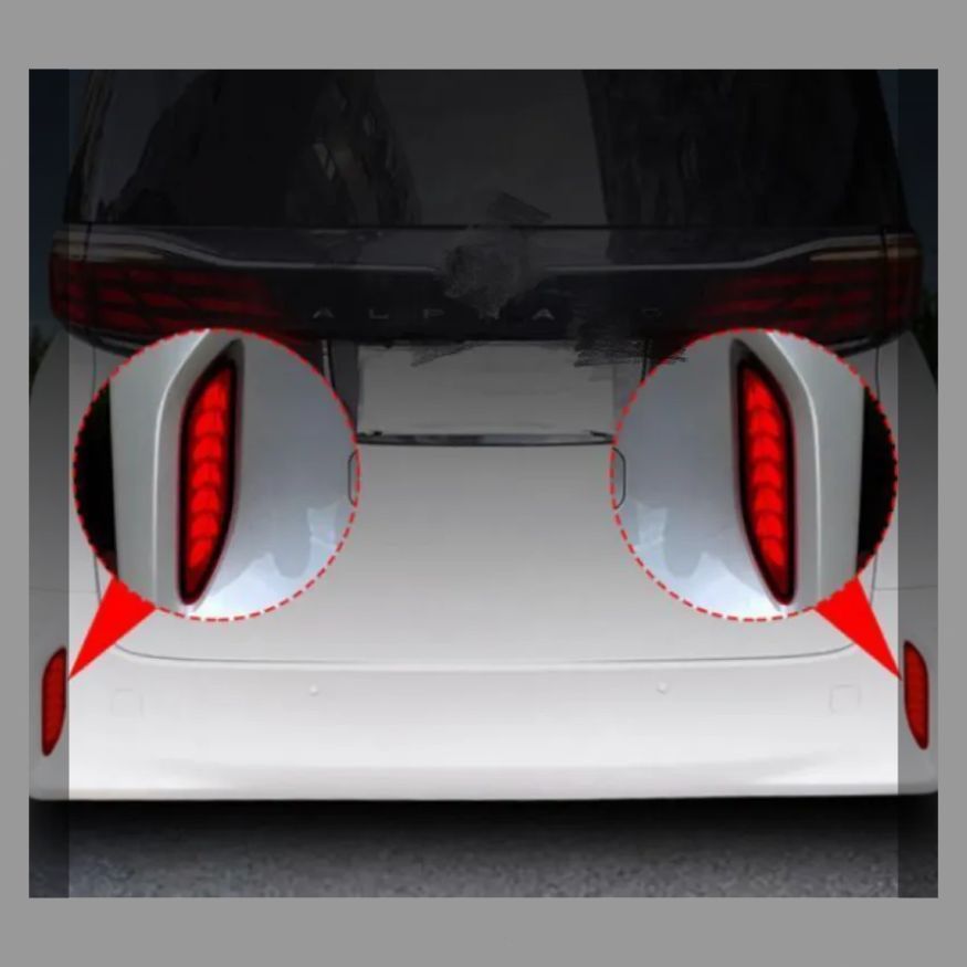 24種類のトヨタエルファ40系リアバーランプALPHARDを適用反射板付きリアカバー改造用品ランプ FFCRYSTALESIA_COM