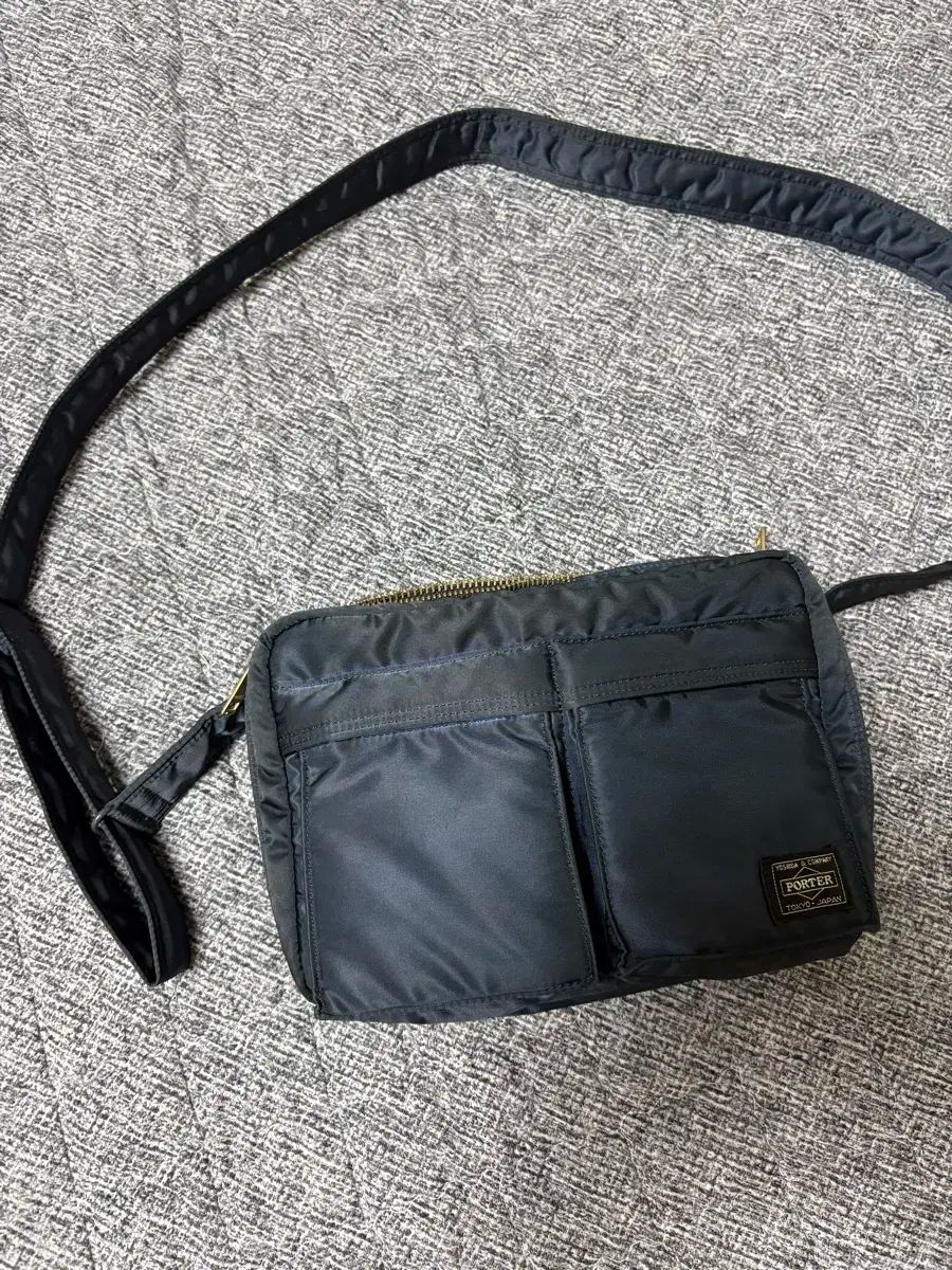 ポーター タンカー ウエストバッグ アイアンブルー PORTER、TANKER