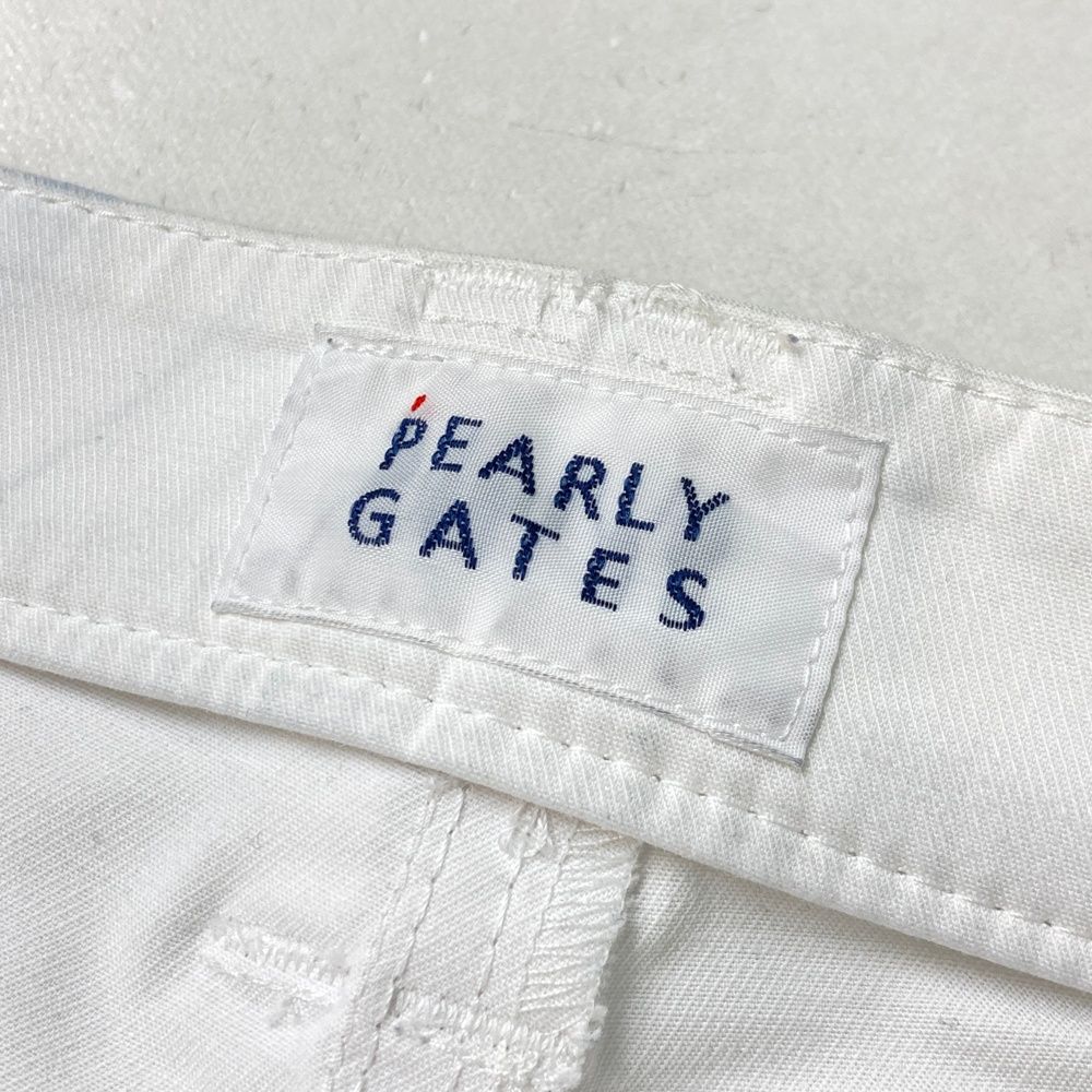 PEARLY GATES ゴルフ用パンツ ホワイト　サイズ6 サイズ：6 PEARLY GATES パーリーゲイツ ストレッチパンツ