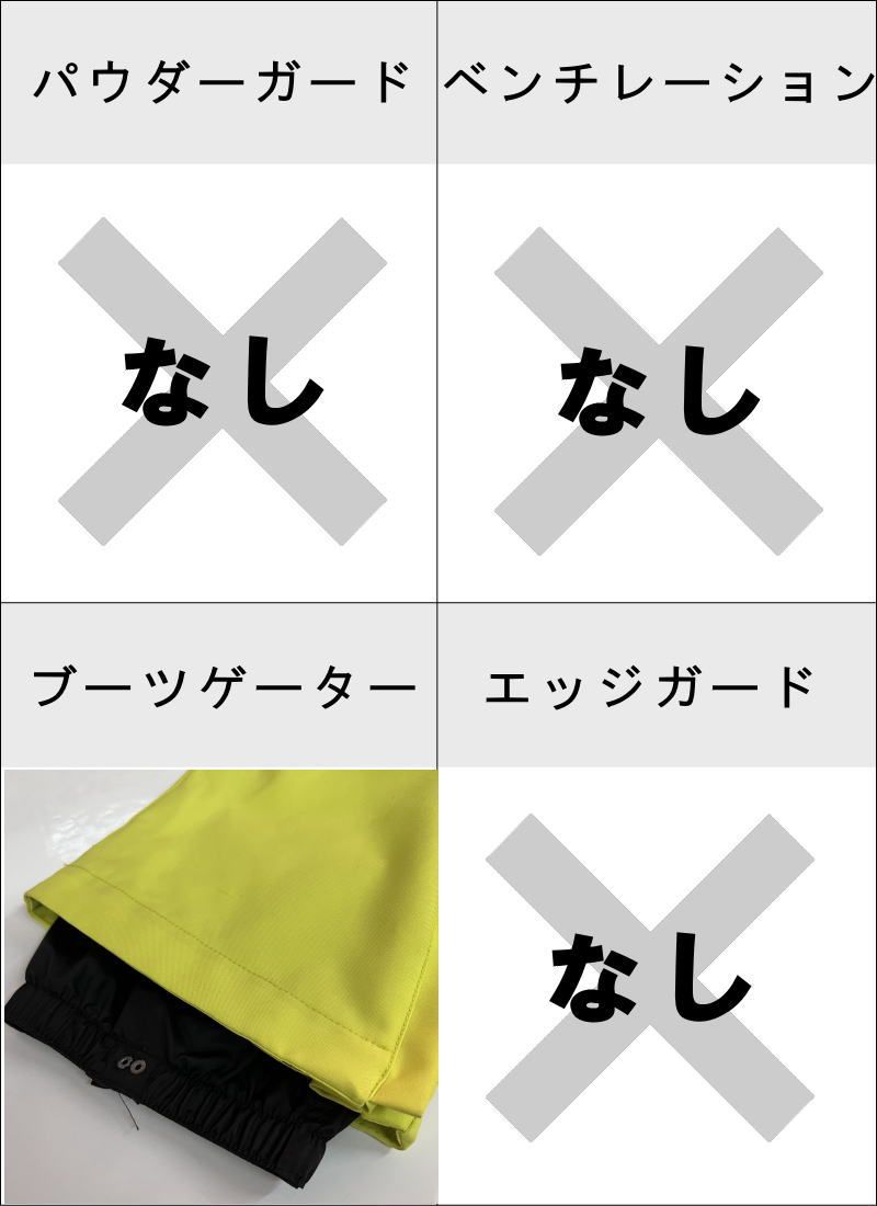 OUTLET】 ジュニア[Mサイズ]BONFIRE TACTICAL PNT カラー:LIME M
