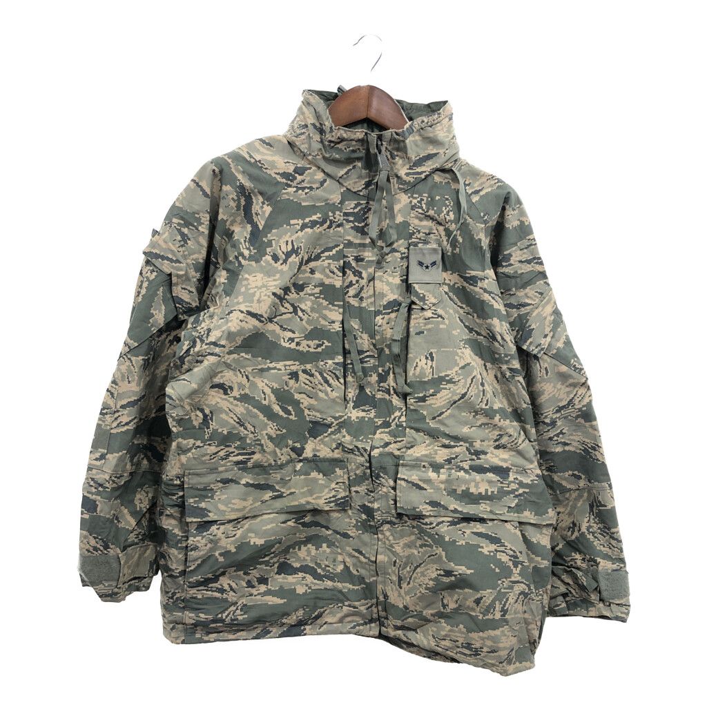 米軍実物 U.S.AIRFORCE APECS GORE-TEX ゴアテックス パーカー ジャケット アウター ミリタリー ABUカモ (メンズ  L-R) 中古 古着 P7363 - メルカリ