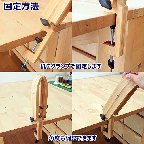 レザークラフト レーシング ポニー 卓上 ステッチング 革 手縫い 工具 DIY - メルカリ