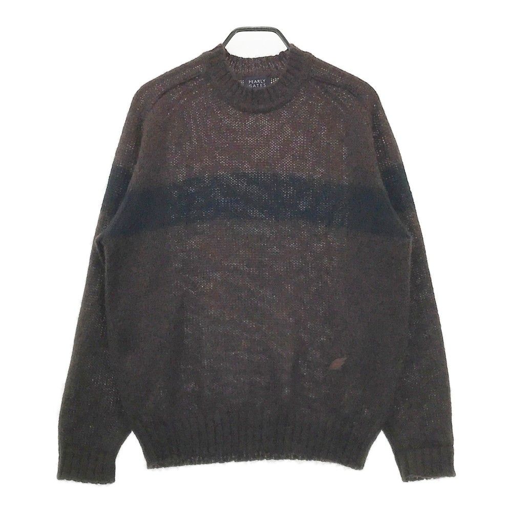 PEARLY GATES ブラック セーター サイズ3