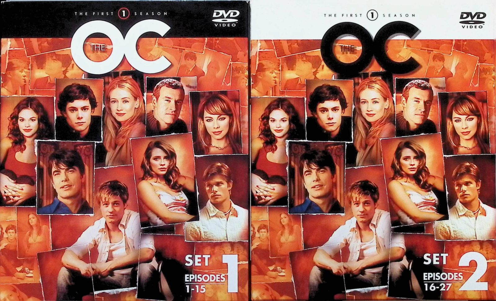 The OC 1stシーズン 前半・後半2セット (1~15話・7枚組、16~27話