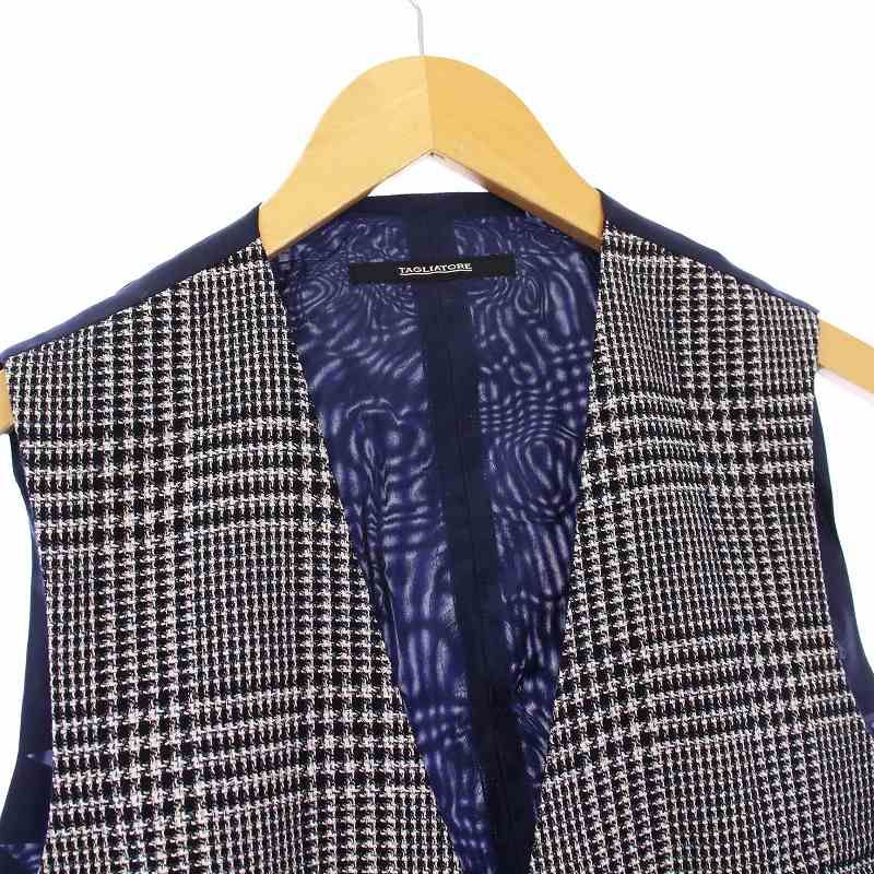 変化はシックにグレンチェックで！TAGLIATORE【タリアトーレ