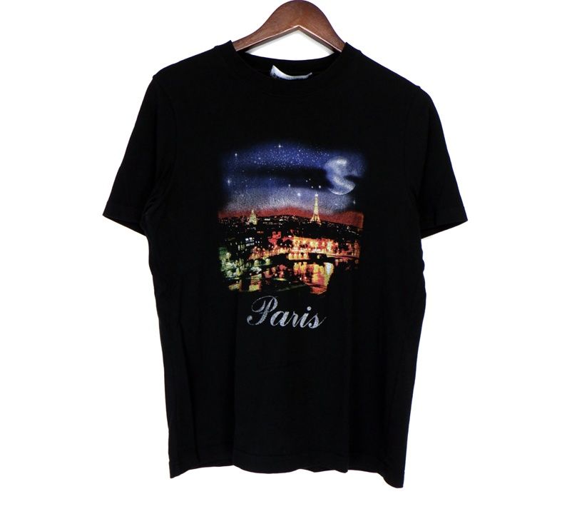 BALENCIAGA パリ夜景プリント Tシャツ グレー BALENCIAGA パリ風景 Tシャツ Sサイズ - メルカリ