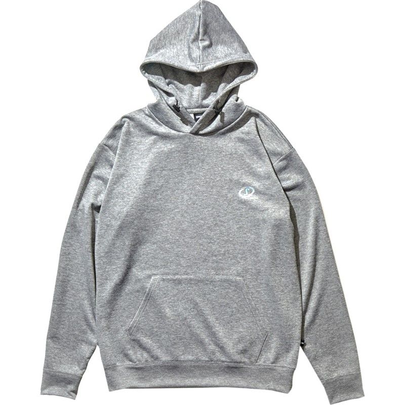 spalding(スポルディング) SWTフーディー ファスト S ホログラム バスケットスウェットパーカー (smj22132-1800)、ヘザーグレー