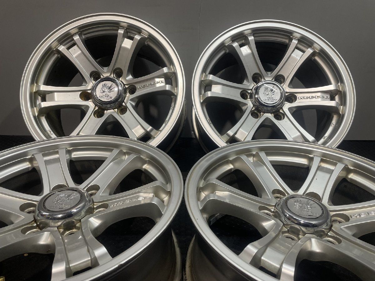 ホイール 4本 WEDS ADVENTURE15×6J 6穴◆51225H(L) ホイール 4本 WEDS ADVENTURE15×6J 6穴◇51225H(L) タイヤ・ホイール
