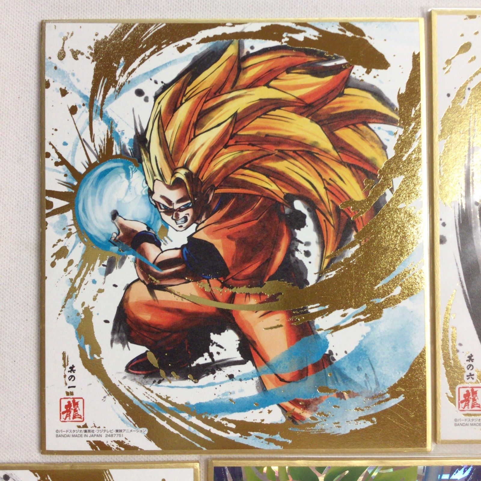 【金・銀箔押し】ドラゴンボール 色紙アート 28枚まとめ売り 色紙ART レア ドラゴンボール 色紙ART RAGING 2｜発売日：2022年10月17日