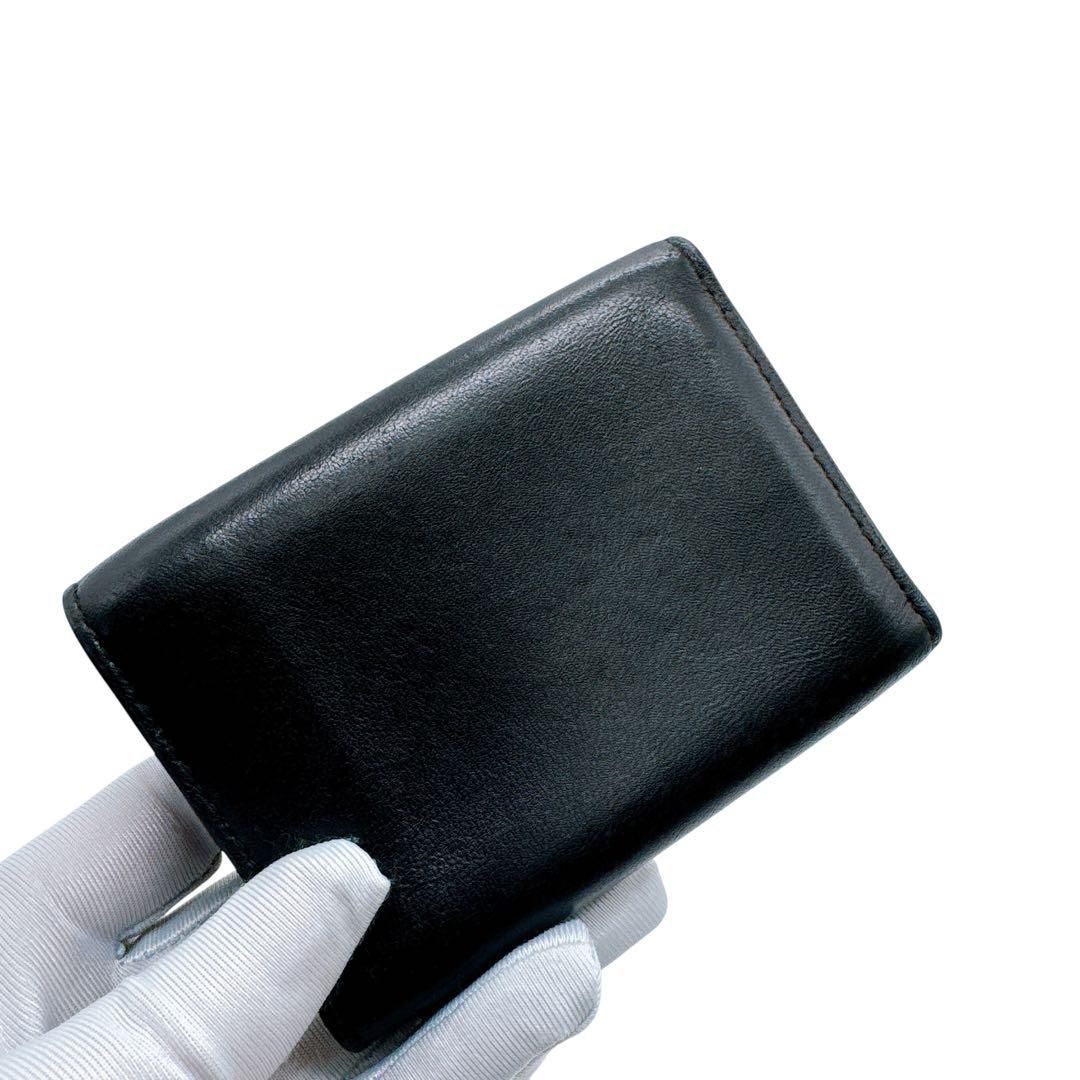 ボッテガヴェネタ レザー イントレチャート 三つ折り財布 美品 