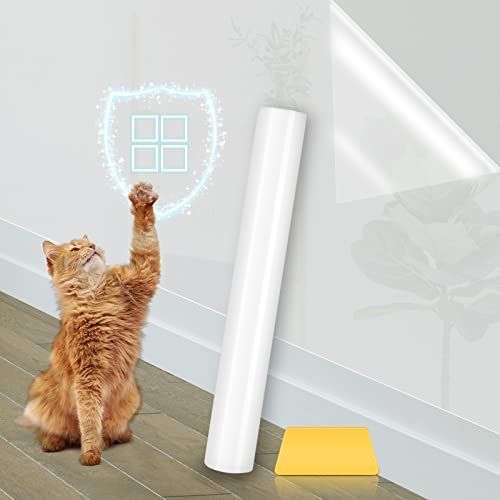 壁紙保護シート 幅80ｃｍ×長さ3ｍ 猫 つめとぎ 防止 シート 爪研ぎ防止シート 防水防汚 壁保護シート 剥がせる壁紙 爪とぎ防止シート 半透明 ひっかき防止 壁面汚れ防止 貼りやすい 落書き