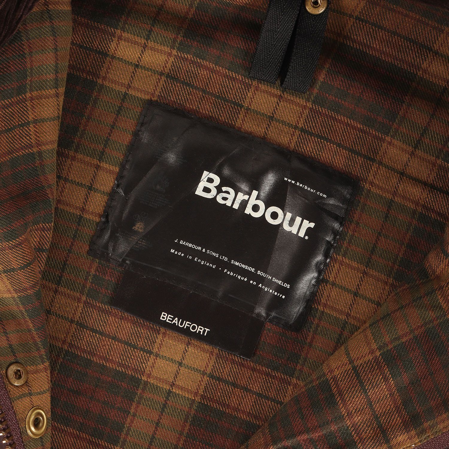 BARBOUR バブアー ジャケット バーガンディー サイズ:42 | 雰囲気抜群