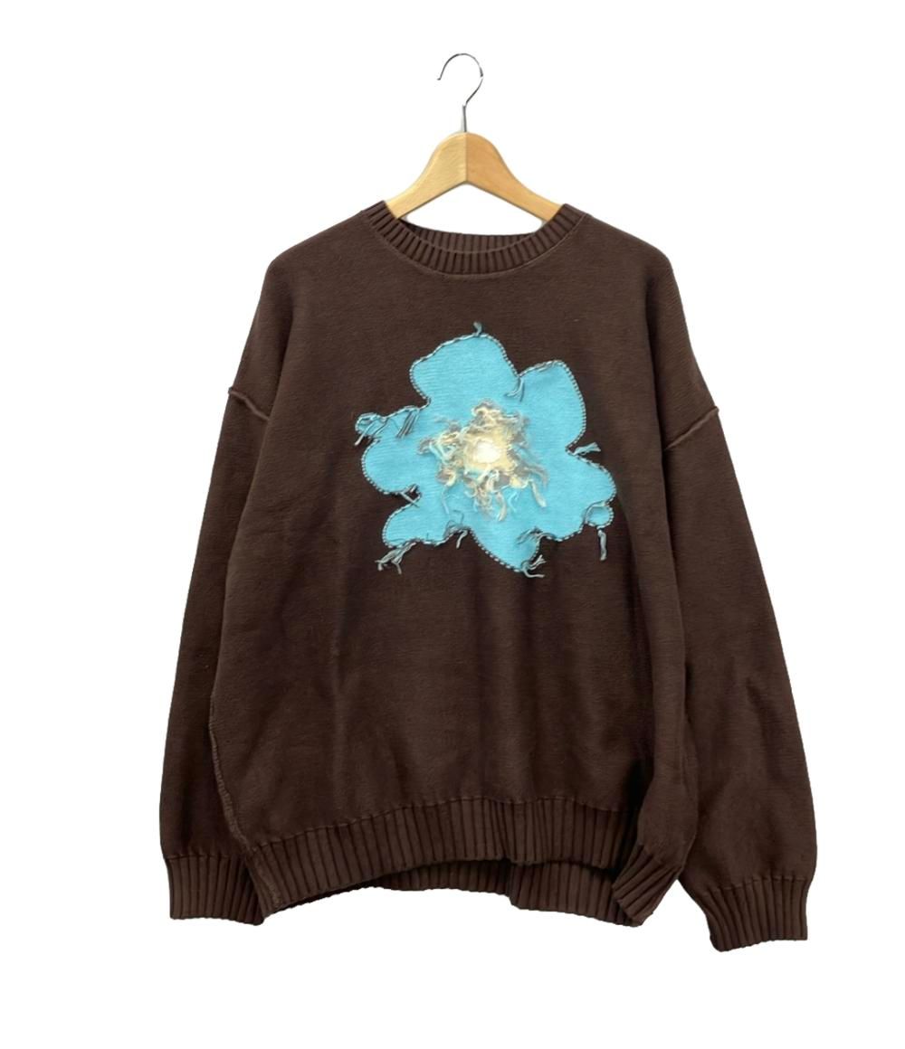 美品 camphor wood ニット メンズ SIZE L (L) カンファーウッド