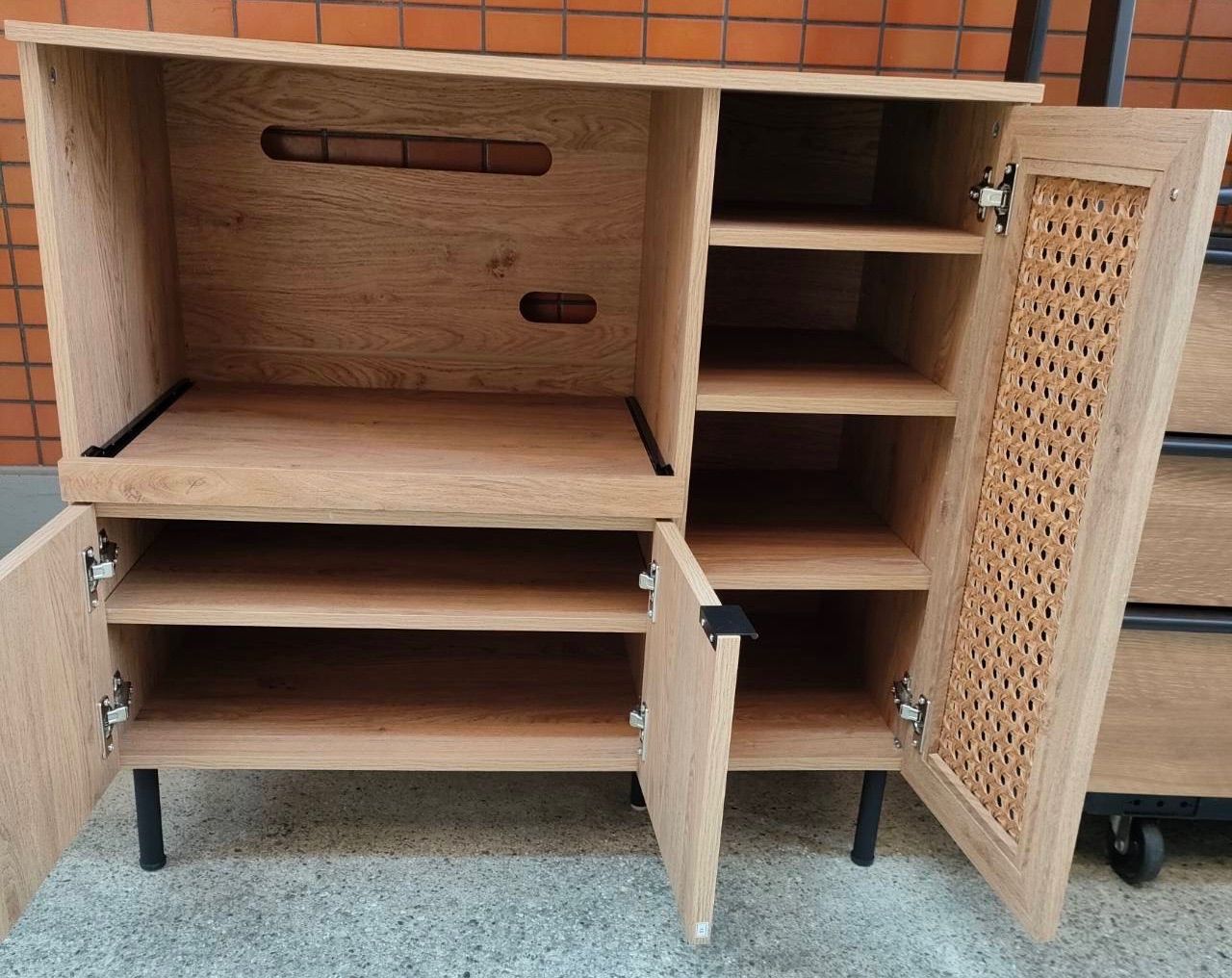 ◇Finant kitchen cabinet 90 食器棚 LOWYA ロータイプ キッチン