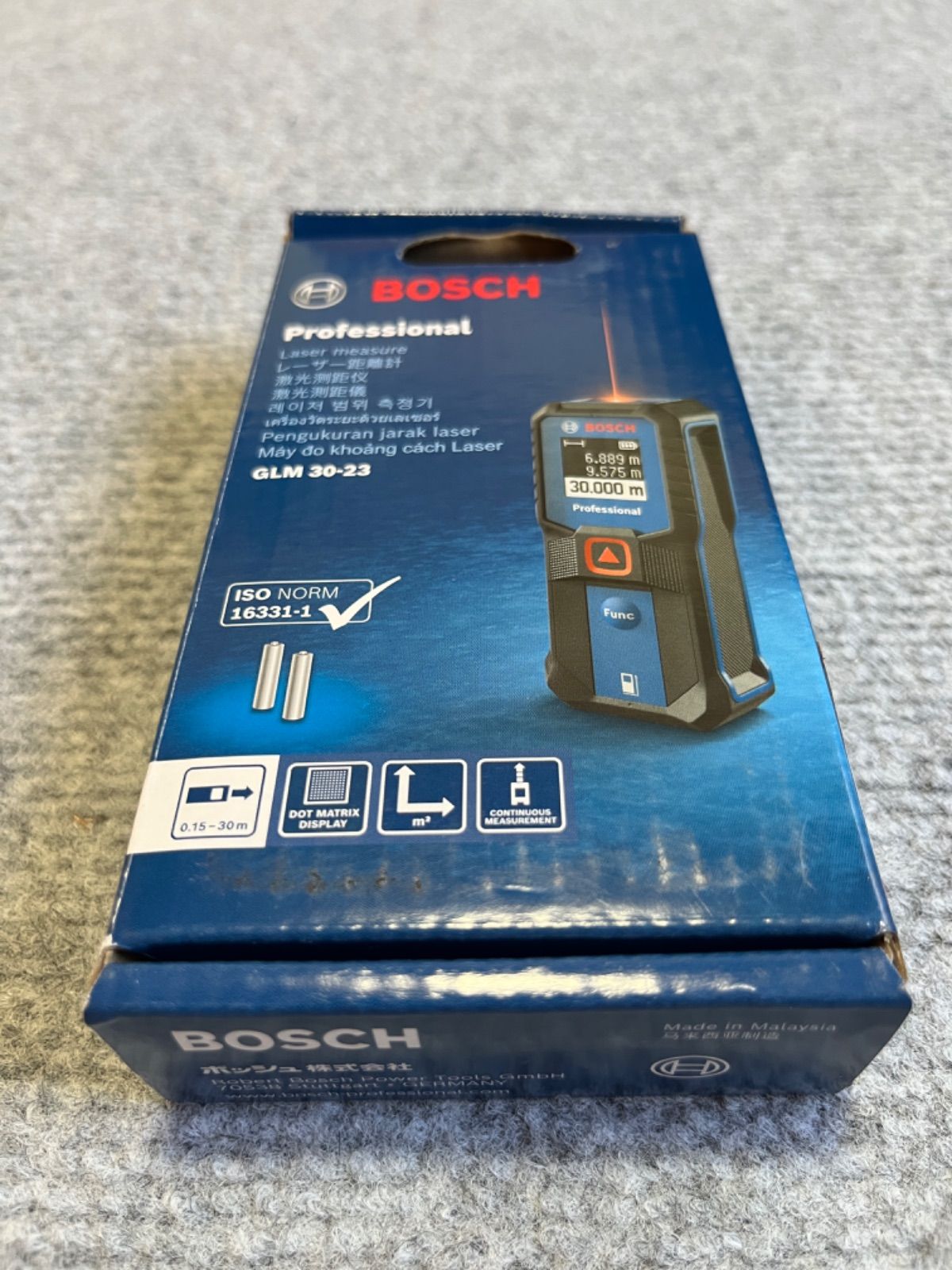 ボッシュ BOSCH レーザー距離計 GLM30-23 Professional プロ仕様 高精度 様々な測定機能搭載