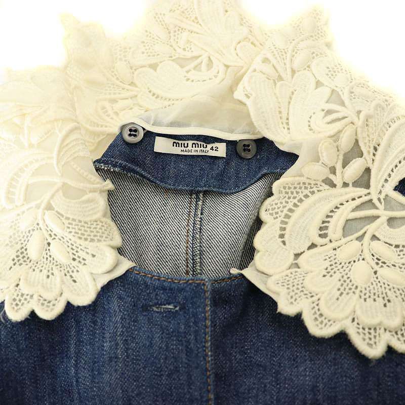 ミュウミュウ デニムワンピース❤️ Denim ファッション MIU MIU