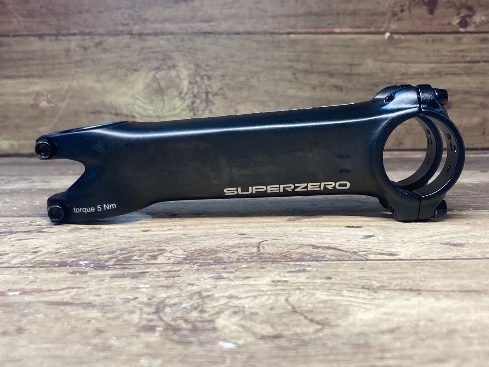 IE382 デダ DEDA SUPERZERO アルミ ステム 黒 130mm Φ31.7 OS 82°