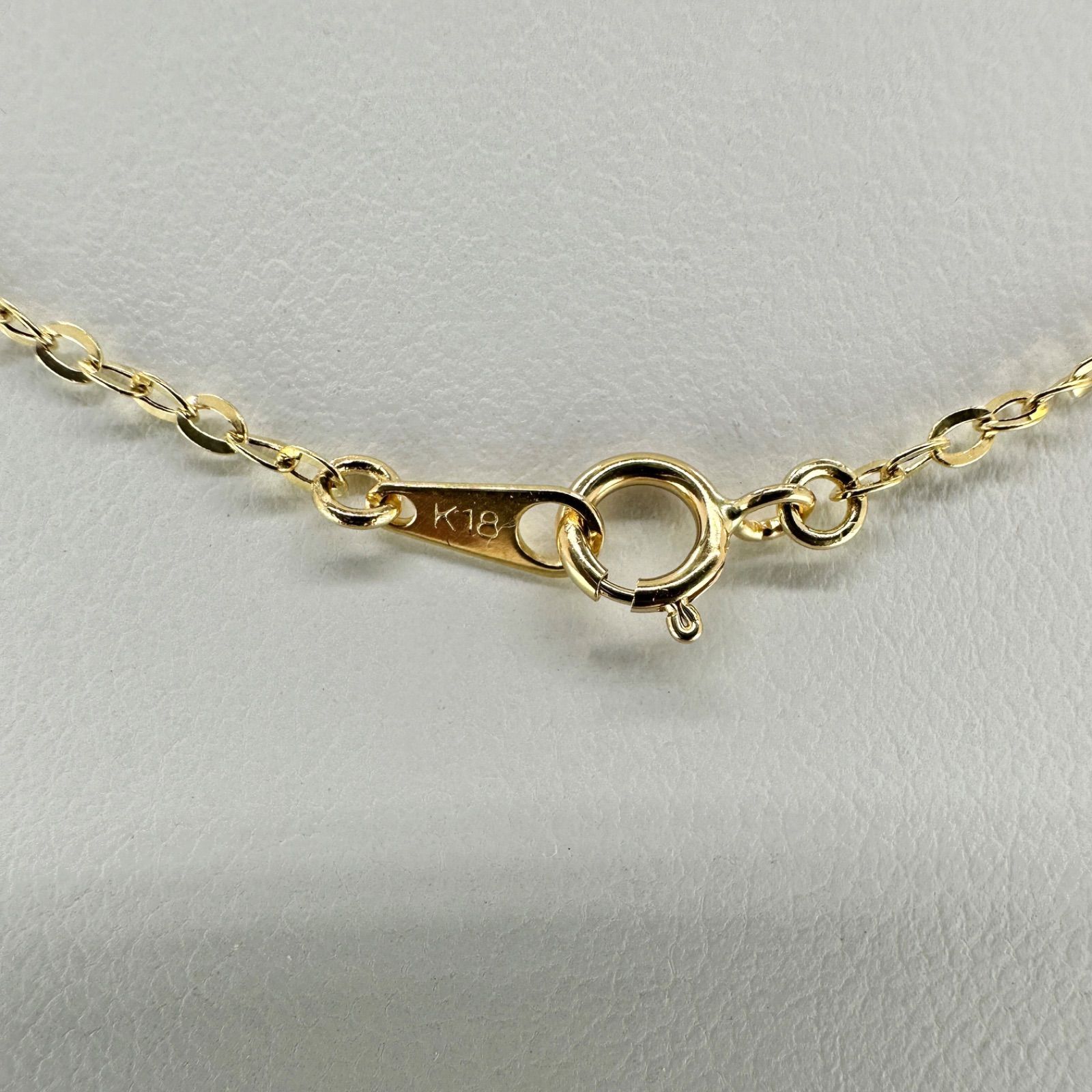 スペシャルセール❗️K18YG カット小豆 ネックレス 50cm