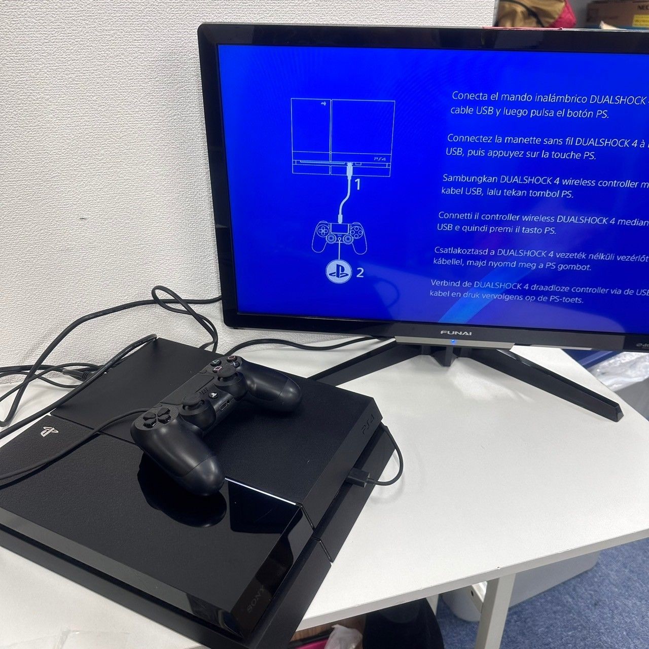 PlayStation4 - SONY PlayStation4 PS4 CUH-1000A カメラ付き PlayStation4 CUH-1000AA01 ジェット・ブラック PlayStation