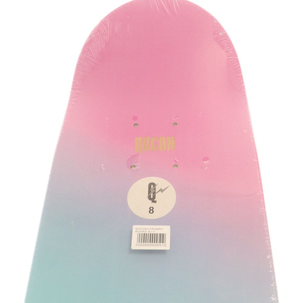 FRAGMENT DESIGN (フラグメントデザイン) ×QUCON SKATE BOARD キューコン スケート ボード デッキ マルチカラー  8Inch - メルカリ