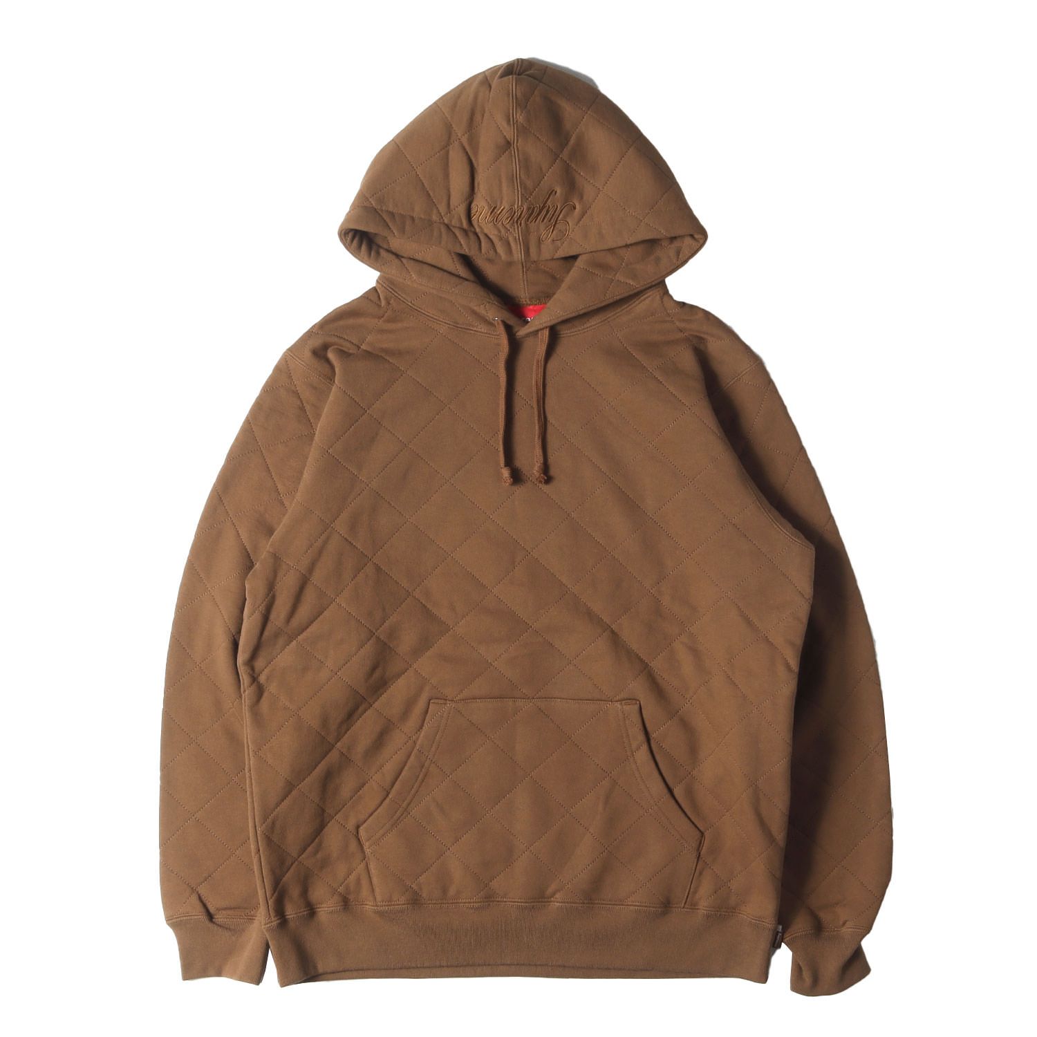 SUPREME ブラウン フード付きパーカー SUPREME Arc Thermal Lined Zip 
