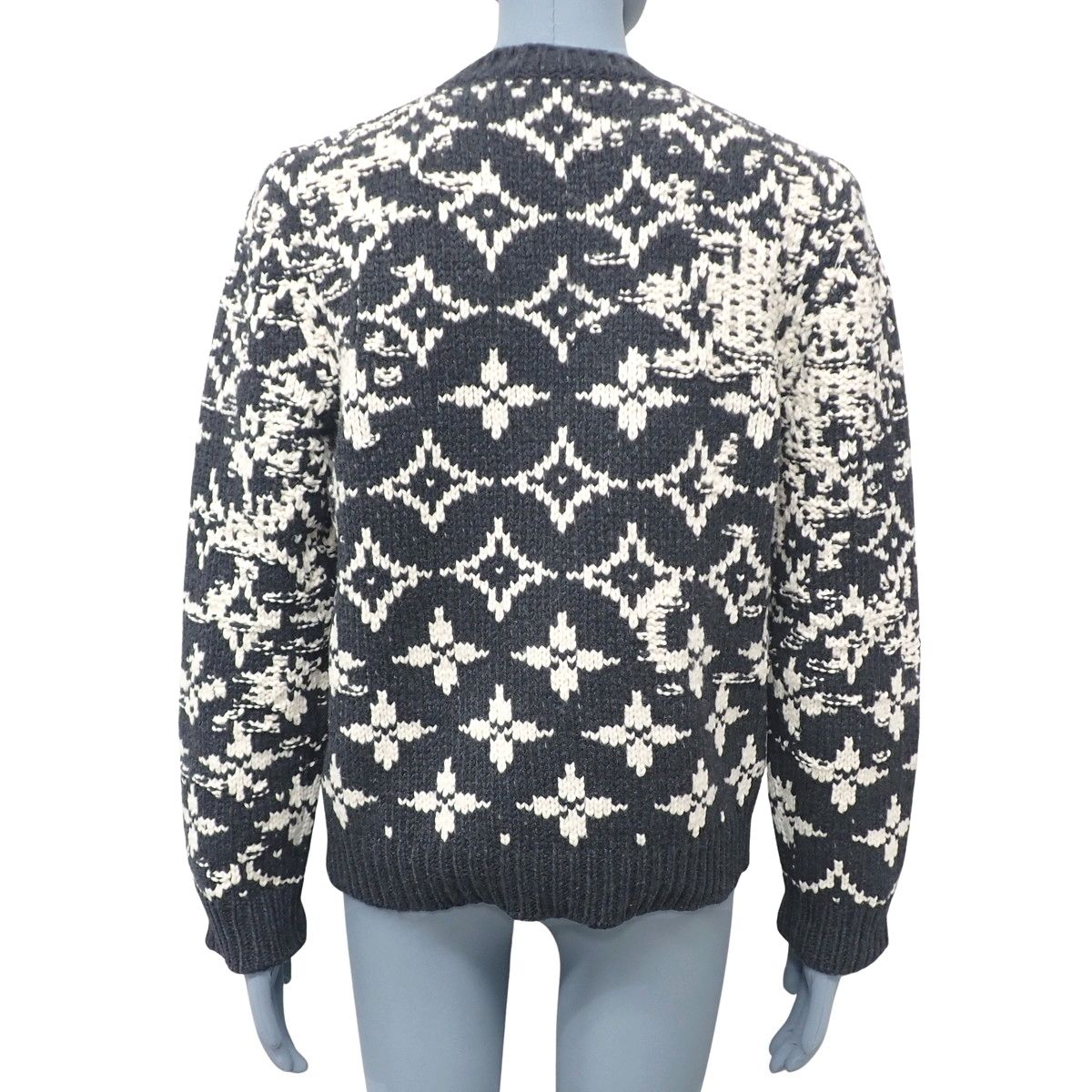 高級デザイン】 ルイヴィトン モノグラム ディストーテッド ニット