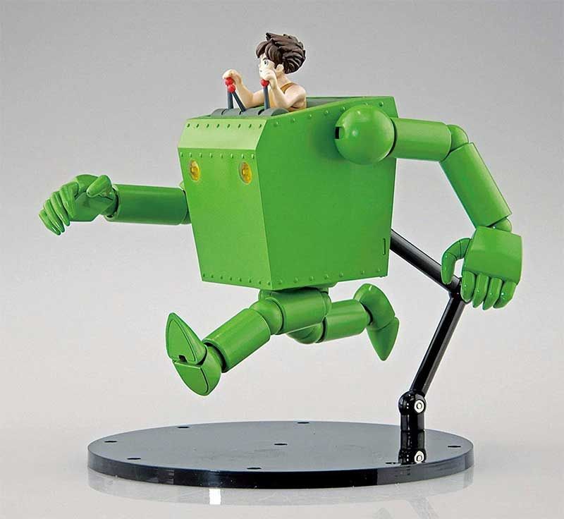 アオシマ　未来少年コナン　ロボノイド　塗装完成品プラモデル　1/20 Amazon | 青島文化教材社 未来少年コナン No.5 ロボノイド