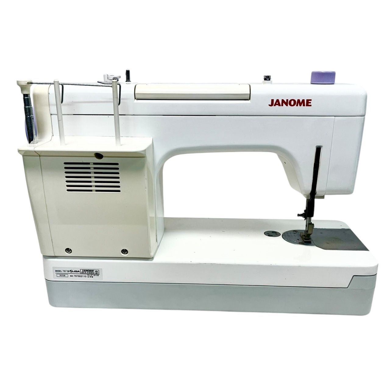 JANOME COSTURA 767DX型職業用ミシン JANOME COSTURA 767DX型職業用ミシン JANOME COSTURA 800DB767型職業用