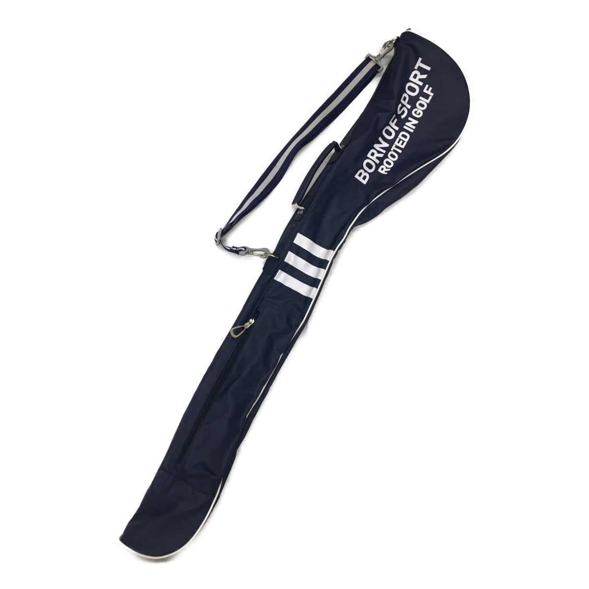 中古 アディダス adidas クラブケース ネイビー ゴルフ練習場