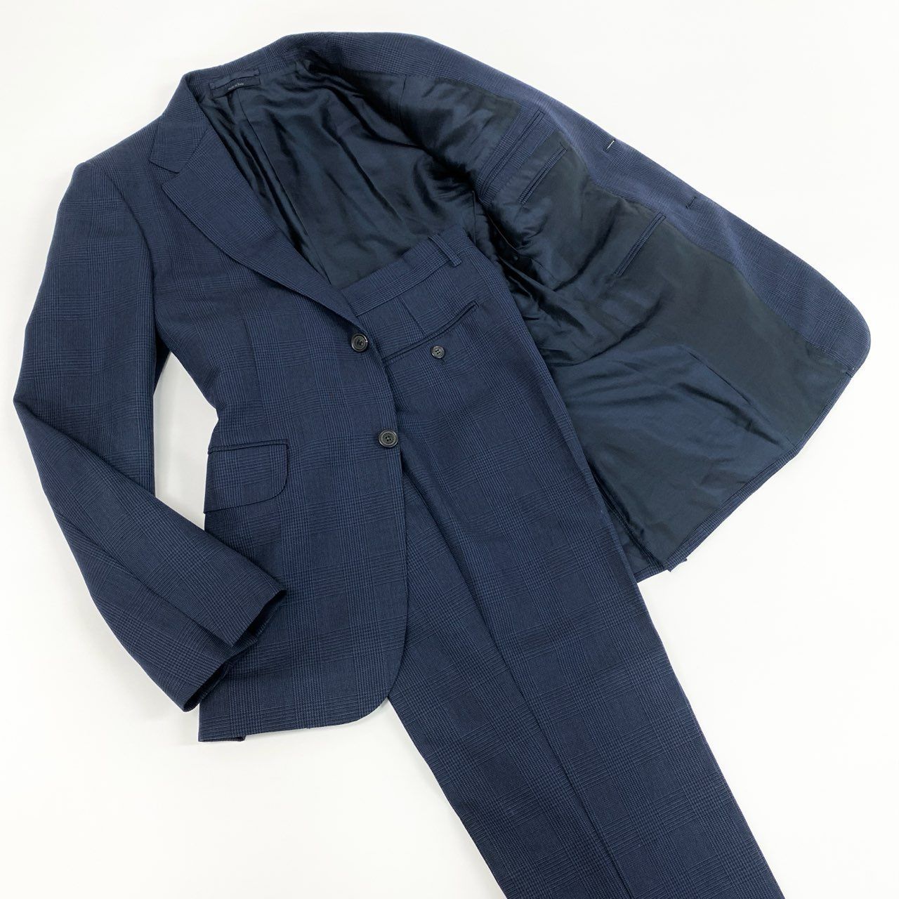 55f16 dunhill ダンヒル シングルスーツ セットアップ BELGRAVIA