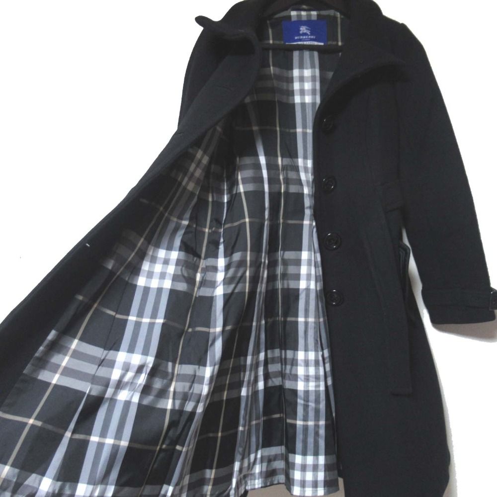 レディース 【美品】バーバリーブルーレーベル ノバチェック ウール