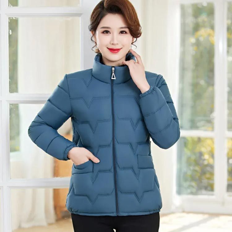 工装コートの女2020冬の新型学生のゆったりとしたの綿の上着 E815X 中綿 レディース コート アウター 中綿 ショートコート スタンド