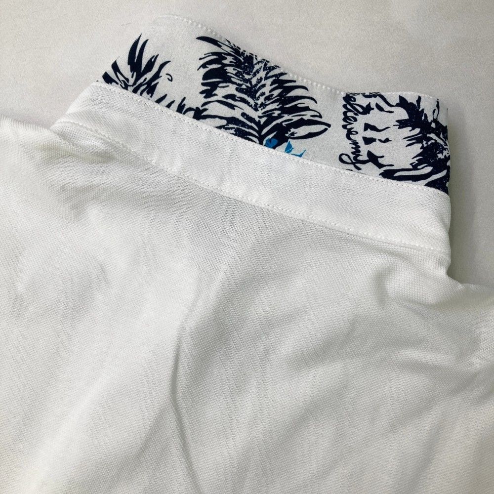 サイズ：40 ADABAT アダバット 半袖ワンピース ボタニカル柄 ホワイト