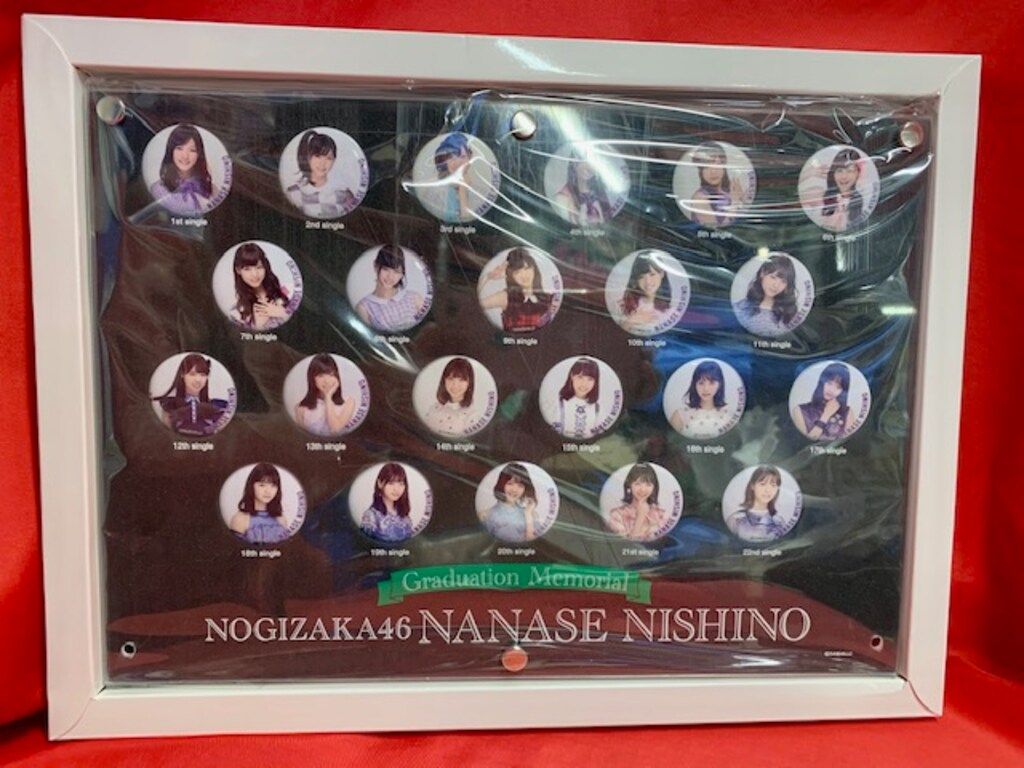 白石麻衣 メモリアル缶バッジセット 乃木坂46 白石麻衣 メモリアル缶