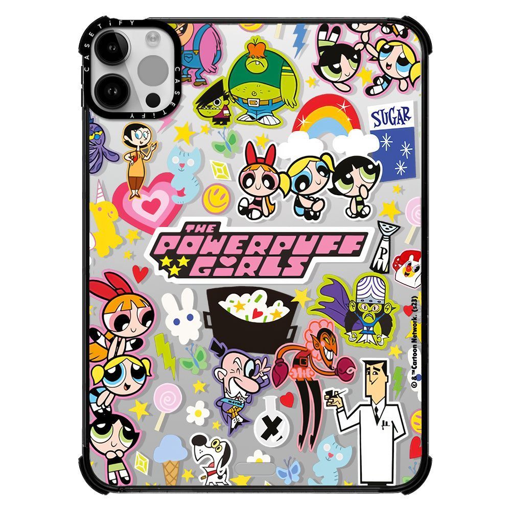 CASETIFY パワーパフガールズiPad Airケース CASETiFY iPad用ケース パワーパフガールズコラボモデル 対応