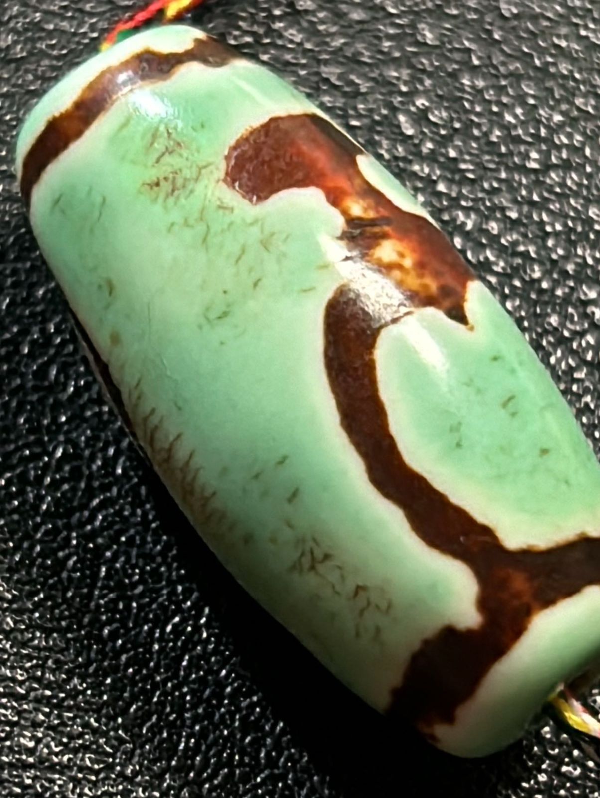 宝瓶天珠 青稞供天珠 珍品 ／チベット 天珠 dZi ジービーズ