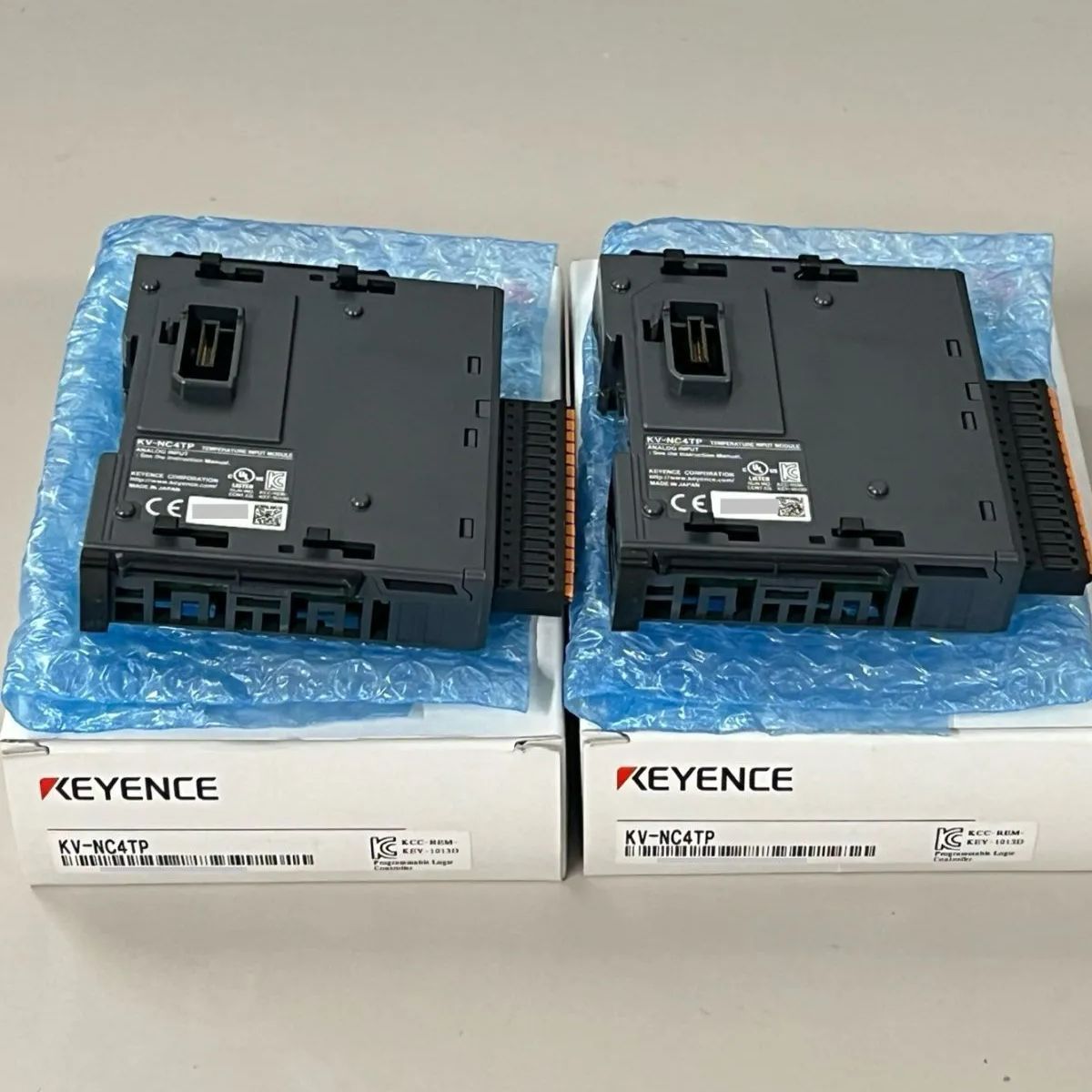 新品未使用】KEYENCE 温度入力ﾕﾆｯﾄ KV-NC4TP 2台ｾｯﾄ - メルカリ
