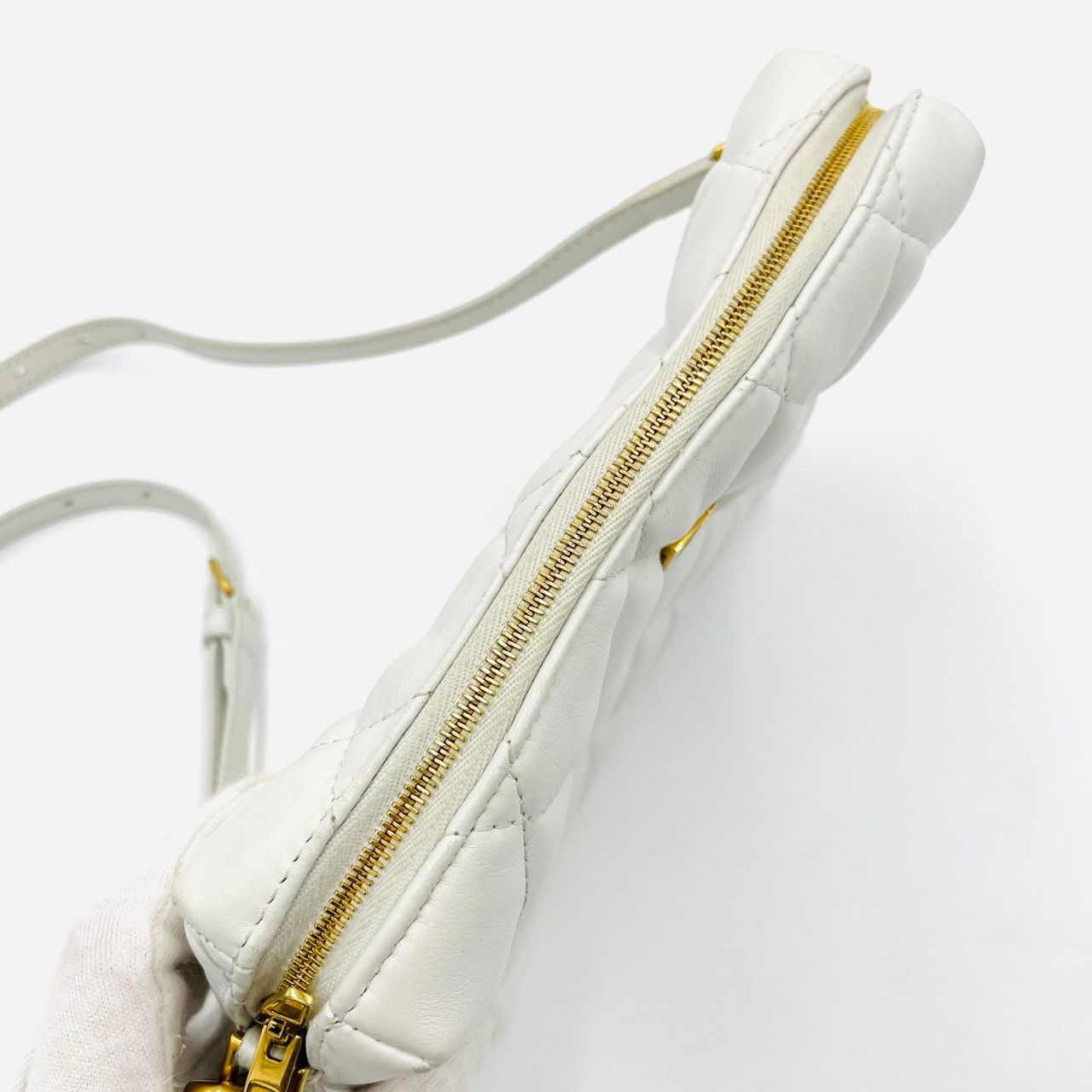 バレンシアガ BALENCIAGA ショルダーバッグ 白 カメラバッグ ホワイト 
